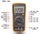 FLUKE высокоточный цифровой мультиметр FLUKE F15B+/F17B+/F101/106/F107/18B 12E+ mini 1