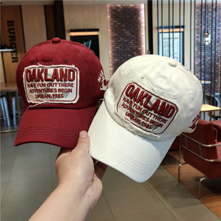 大头帽子男韩版 棒球帽 潮春夏boy鸭舌帽女立体刺绣休闲百搭时尚