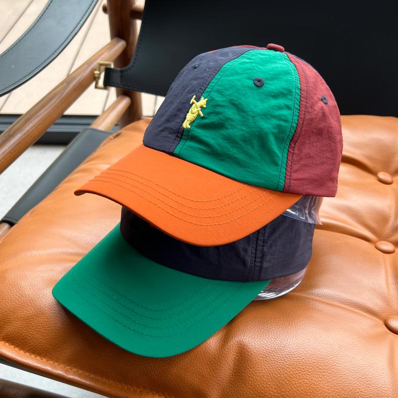 新款熊标刺绣速干透气棒球帽