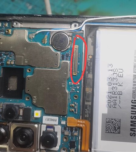三星主板适用屏幕排线A125FA12
