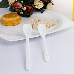 骨瓷勺子 陶瓷 咖啡勺 搅拌勺 甜品勺 长勺 短勺 蜂蜜勺 创意勺子