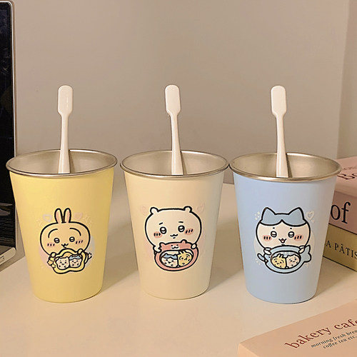 吉伊卡哇漱口杯可爱儿童情侣牙缸