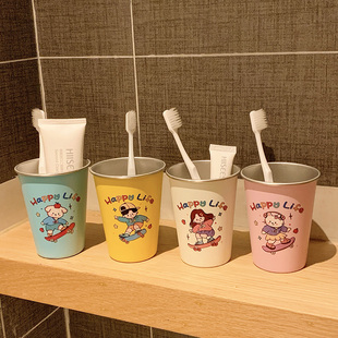 可爱不锈钢漱口杯刷牙杯牙刷杯漱口杯子洗漱杯牙缸牙具杯高颜值新