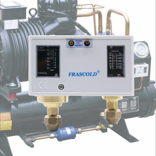 富士豪压力控制器P830单双压制冷机组冷库高低压开关油压差保护器