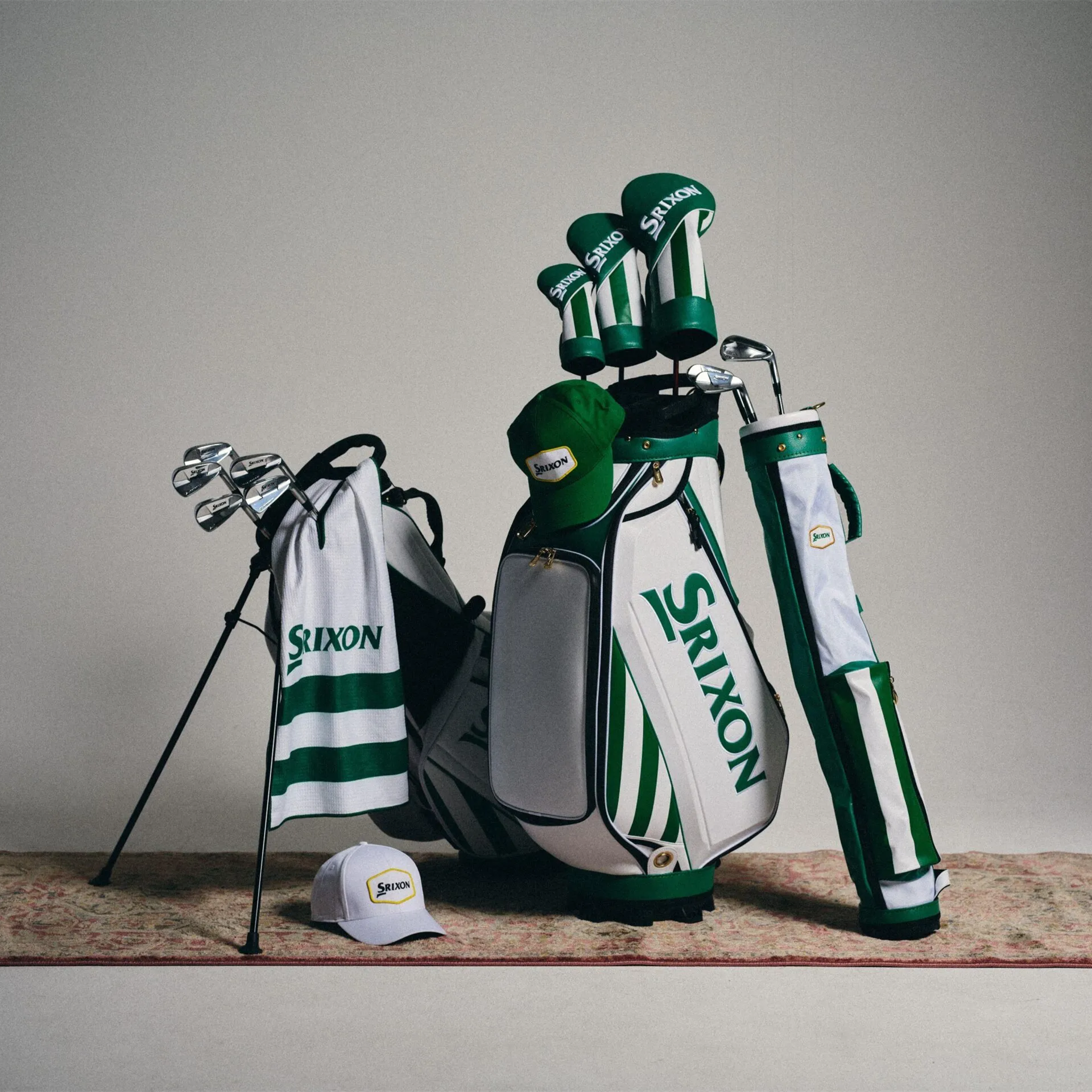 代购Srixon Spring Collection Staff限量春季高尔夫球杆包支架包