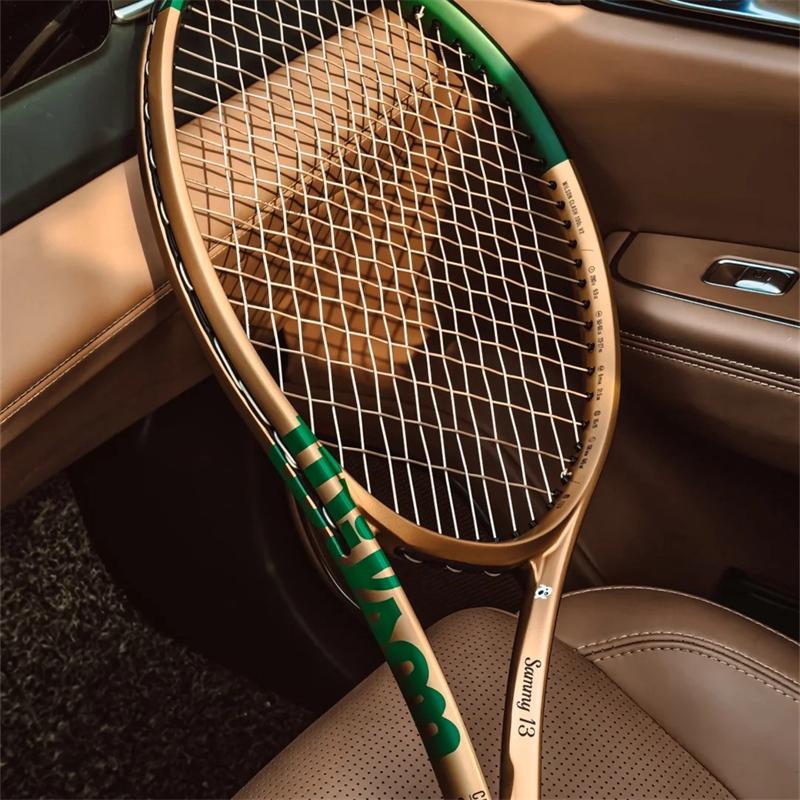 WILSON Clash 100L V2威尔胜土豪金定制专业比赛训练男女款网球拍