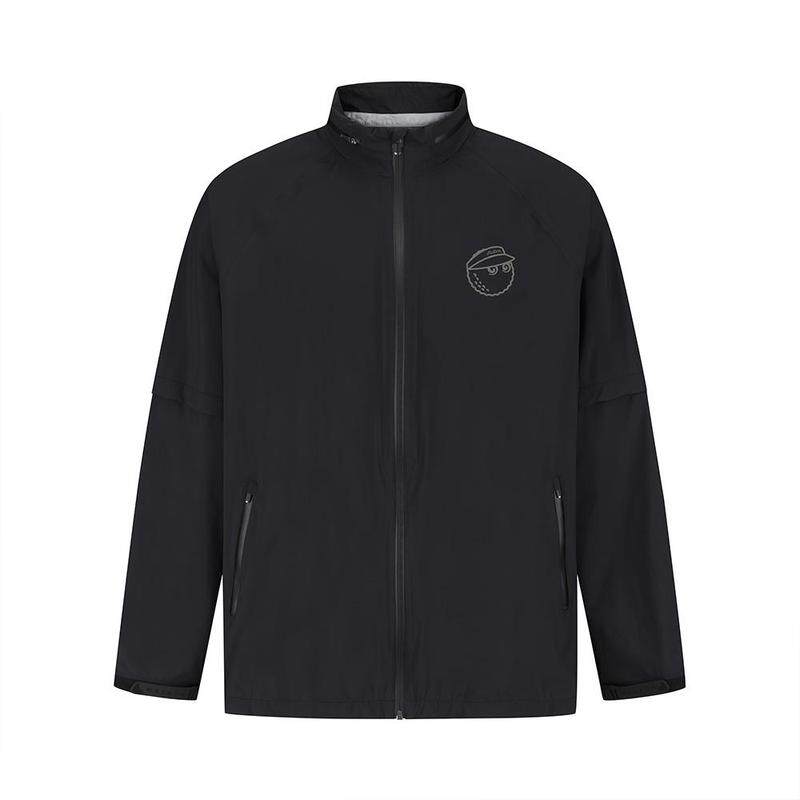 代购MALBON GOLF男士雨衣外套防水性能防风设计透气结构