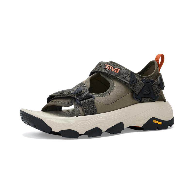 代购Teva太哇男士运动凉鞋透气排汗缓震舒适防滑耐磨可调节绑带