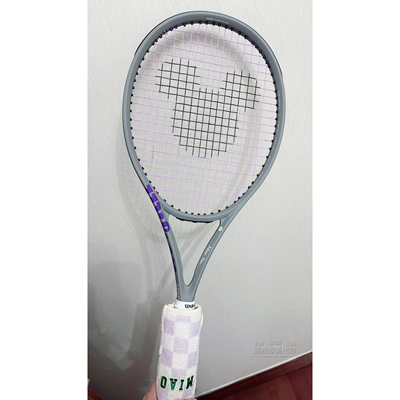 Wilson PRO STAFF 97L V14 威尔胜定制网球拍男女灰紫色正品代购