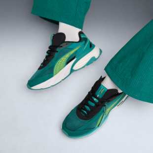 代购PUMA x ASTON MARTIN ARAMCO F1彪马联名赛车鞋运动休闲鞋男