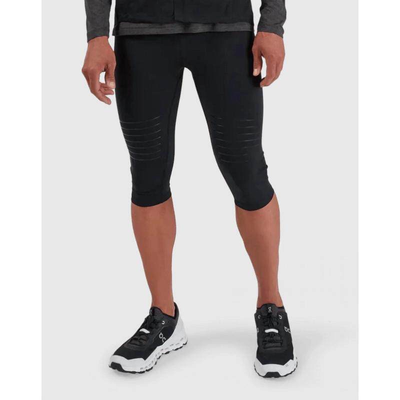 代购ON昂跑男士短裤透气防滑紧身黑色户外徒步下装运动休闲