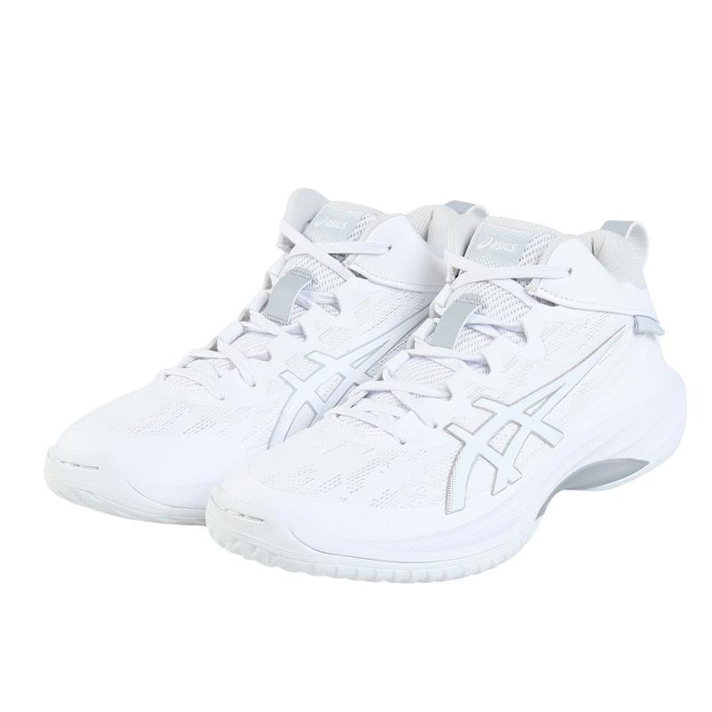 Asics/亚瑟士女款篮球鞋窄版轻量化缓震飞织透气高帮训练运动鞋