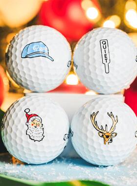 代购美国代购Callaway卡拉威Supersoft 2025圣诞节新款高尔夫球礼