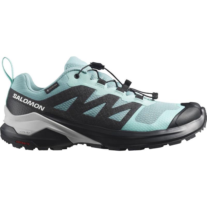 SALOMON/萨洛蒙女款户外防水越野跑鞋GTX戈尔特斯蓝户外探险徒步