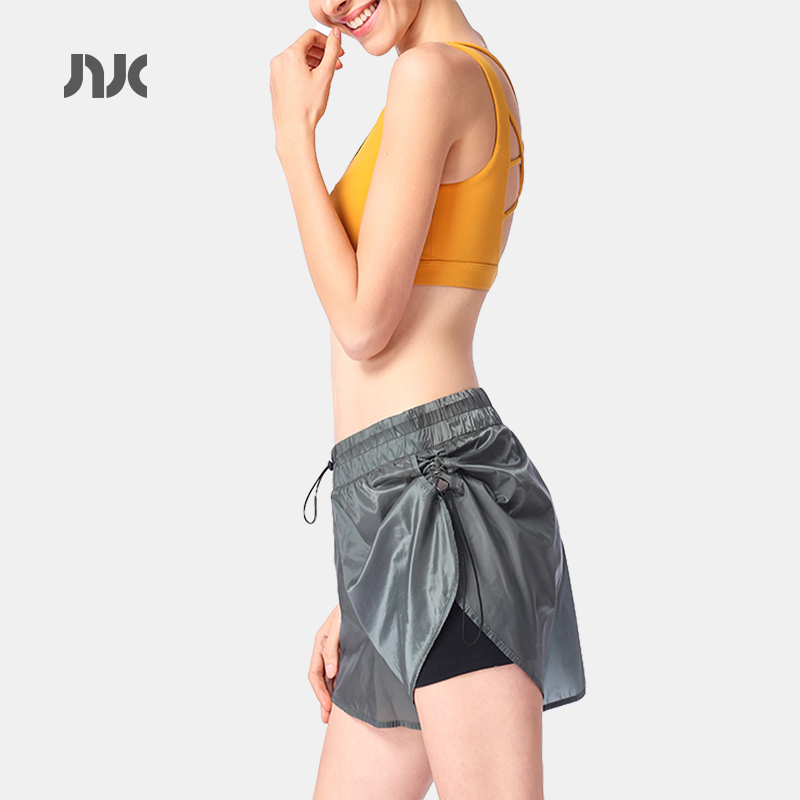 NUKE瑜伽短裤女防走光 训练运动透气排汗跑步外穿休闲健身裤