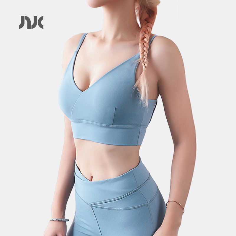 定型健身透气瑜伽背心文胸