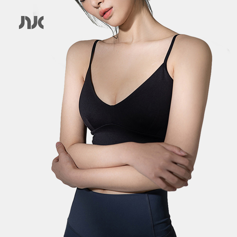 NUKE新款鏤空運動內(nèi)衣女 時尚速干瑜伽背心女防震透氣運動文胸