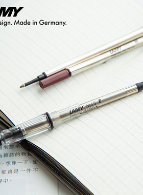 LAMY德国凌美 通用宝珠笔签字笔水笔配件  M63 0.5/0.7mm 黑色蓝色红色3支笔芯组合装原装进口海外官方旗舰店