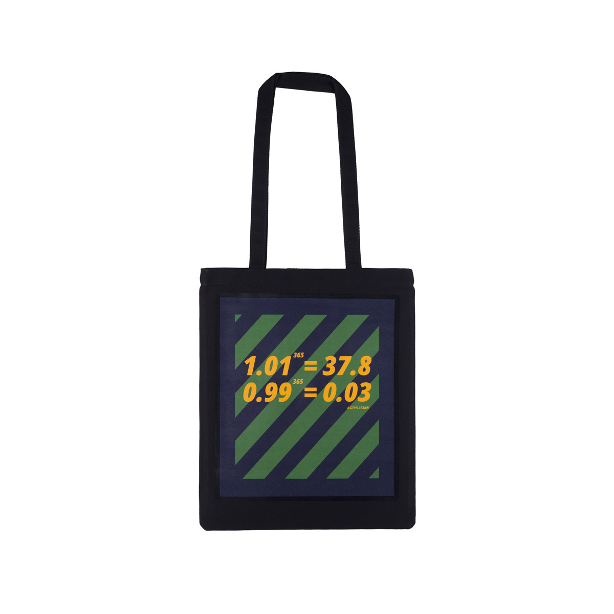 #0048# 1.01的365次方 0.99的365次方 逼逼自己环保袋 acrylism®