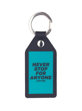 #0044# never stop for anyone 包袋挂件  包挂  挂饰 Bag Charm