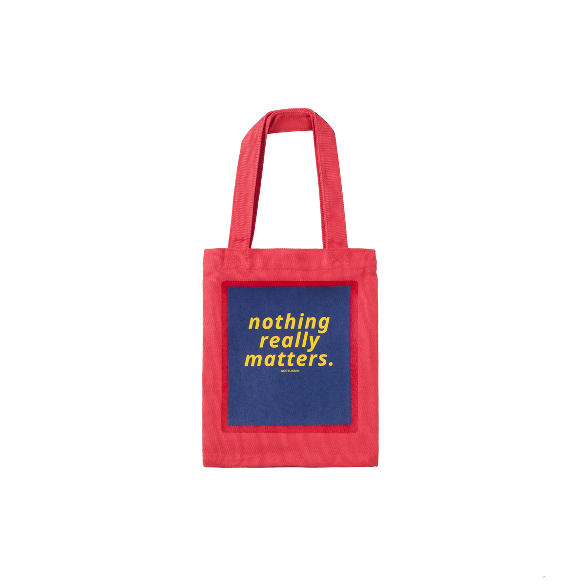 #0073# 迷你 nothing really matters ACRYLISM®mini bag 环保袋 箱包皮具/热销女包/男包 时尚帆布包 原图主图