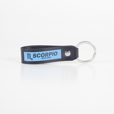 #0104# 天蝎SCORPIO 钥匙圈001 星座 单头 钥匙扣 ACRYLISM®