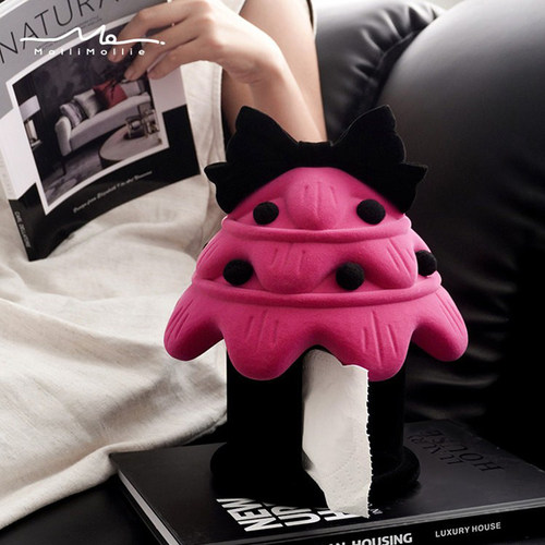 莫里乐园创意可爱树屋纸巾盒