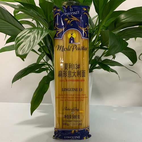 Moli Pasta spaghetti LINGUINE13莫利13#变形意大利面食通心粉