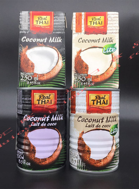 Real Thai Coconut Milk丽尔泰椰浆椰汁西米露马蹄糕甜品烘焙原料
