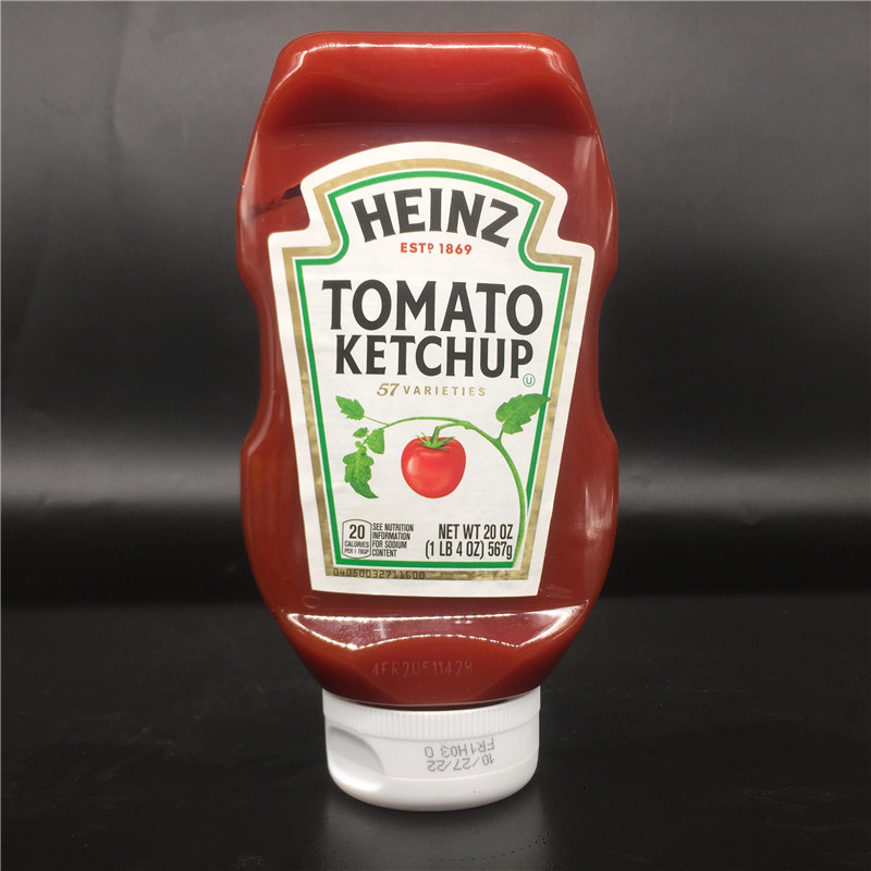 Heinz Tomato Ketchup墨西哥进口亨氏番茄酱番 薯条汉堡酱 567g