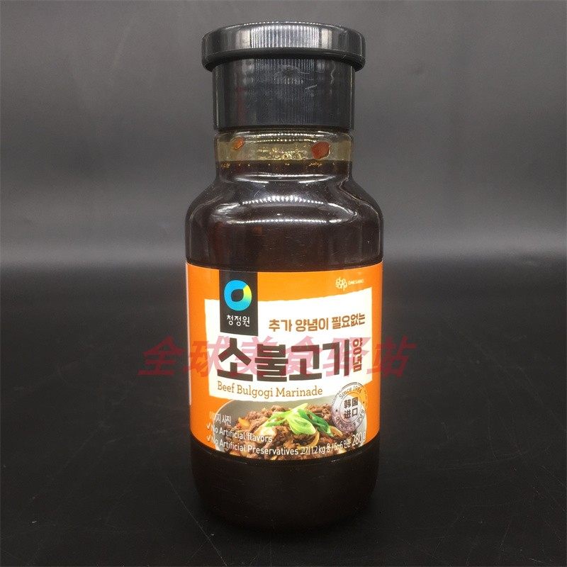 Beef Bulgogi Marinade韩国进口牛肉烤肉酱腌制烤肉烧烤调味酱料
