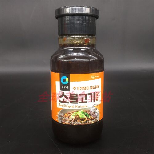 清净园韩国牛肉烤肉酱