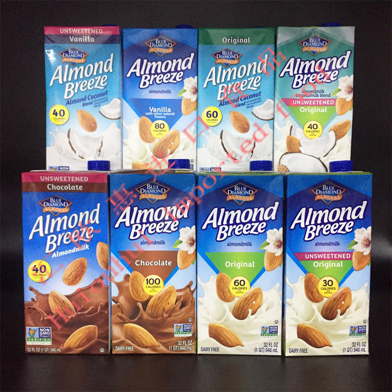 Blue Diamond Unsweete Almondmilk蓝钻无加