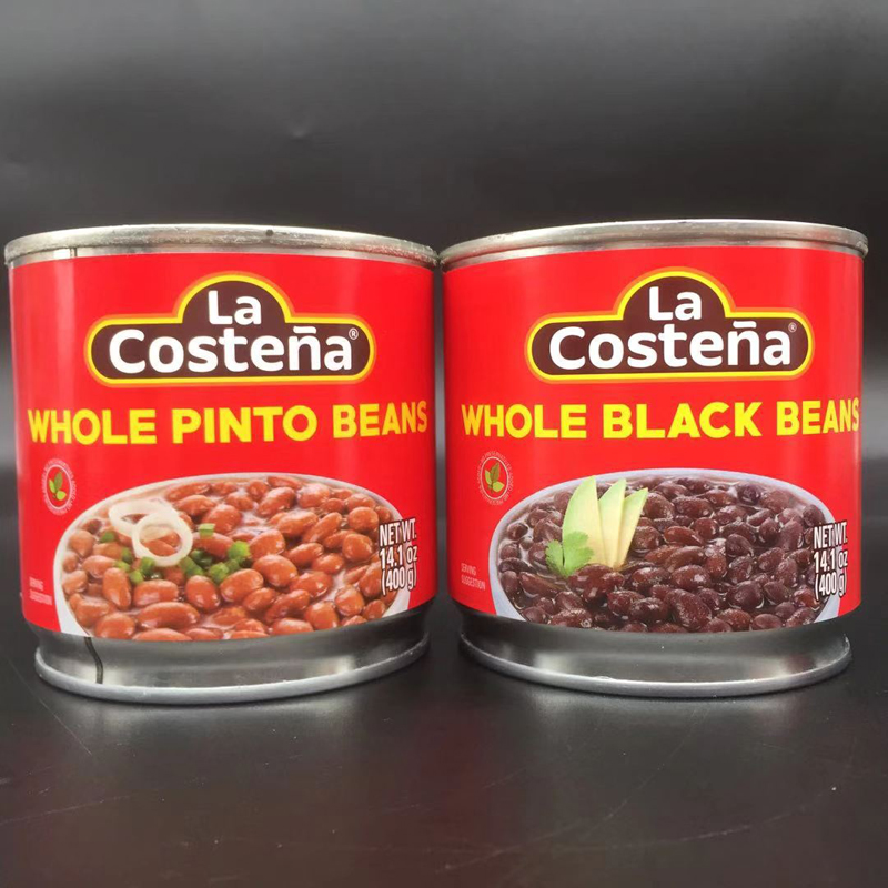 La Costena Whole Pinto Black Beans整粒香煎黑豆西餐辅食料芸豆-封面