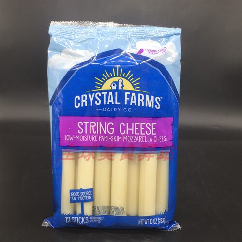 CrystalFarms马苏里拉奶酪小吃条