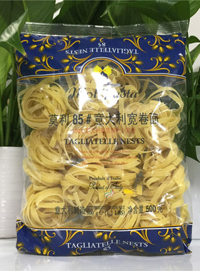 Moli Pasta Spaghetti莫利意大利宽卷面500g