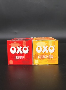 英国OXO Beef Chicken Stock Cubes牛肉鸡肉汤粒浓汤宝汤料12粒装