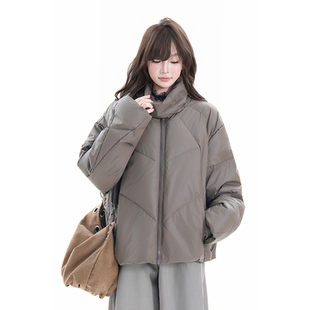 kk soul美式复古90白鸭绒羽绒服冬季解构设计感厚实保暖面包服潮