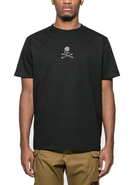 logo日本mmj骷髅头3m反光短袖潮牌复古高街MASTERMIND WORLD 2024