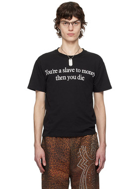 2025SS夏季praying文字思想印花 纯棉男士夏季小众重磅T恤