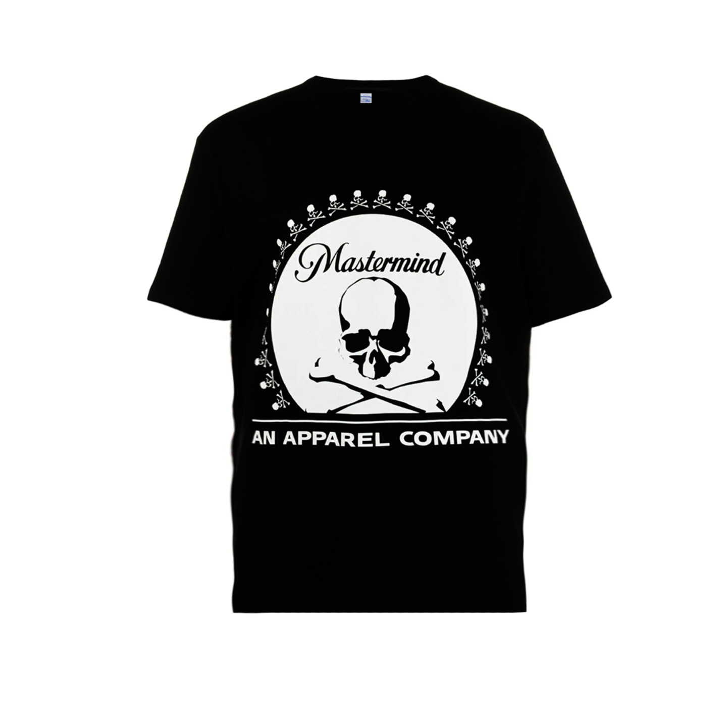 原创mmj大面积胶印骷髅头印花T恤