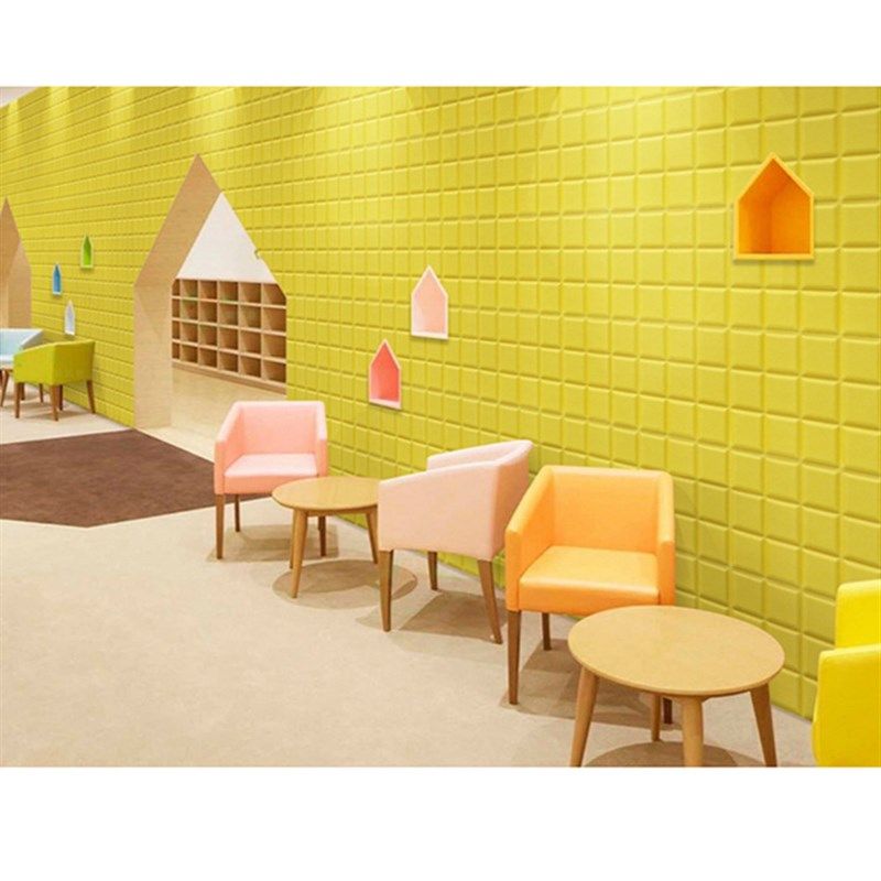 幼儿园走廊教室加厚防撞软包墙贴电视背景墙家居装饰自粘壁纸,家居饰品,软装墙贴,淘宝优惠券,粉丝福利购,淘宝优惠卷