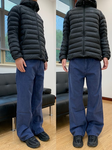 07QWER 秋冬新百搭四季通勤高级感牛仔裤流行直筒显瘦微喇长裤子