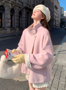 上新    双面呢大衣22C115-2350-P235-K348