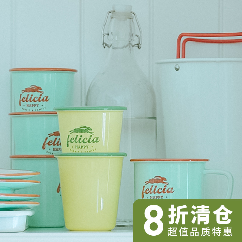 GOING HOME复古怀旧陶瓷家用水杯下午茶杯燕麦早餐马克杯子牛奶杯