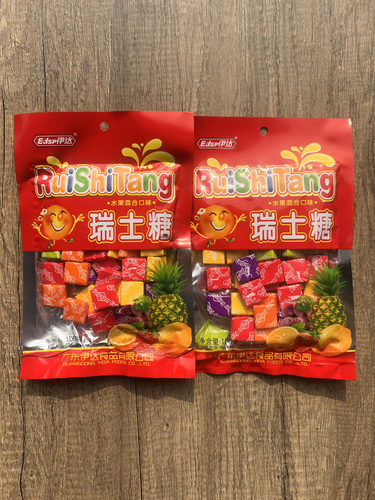 伊达水果混合口味瑞士糖糖果零食