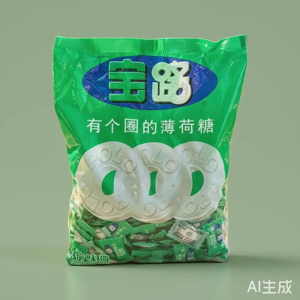 雀巢宝路薄荷糖500克*8包压片糖果清新口气清凉含片休闲零食招待