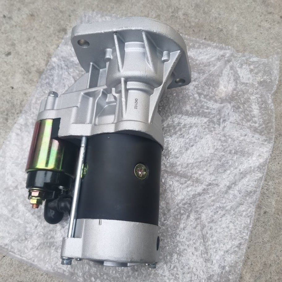 适配郑州东风皮卡柴油奥丁锐骐皮卡P27 QD32 QD80 起动机启动马达