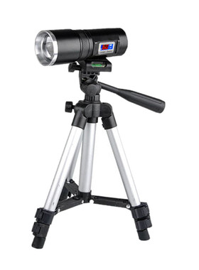 夜钓105CM大三脚架 钓鱼灯支架 可折叠铝合金三脚架黑色软管支架