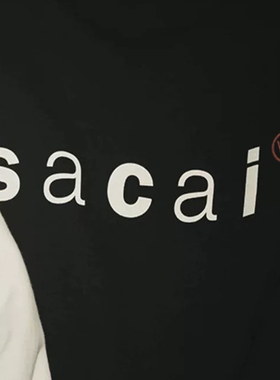 WTAPS SACA Print联名背后字母印花休闲宽松圆领重磅短袖T恤25SS